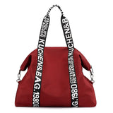 Casual Large Capacity Handbag Nylon Crossbody Shoulder Bag For Women