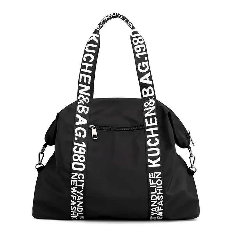 Casual Large Capacity Handbag Nylon Crossbody Shoulder Bag For Women