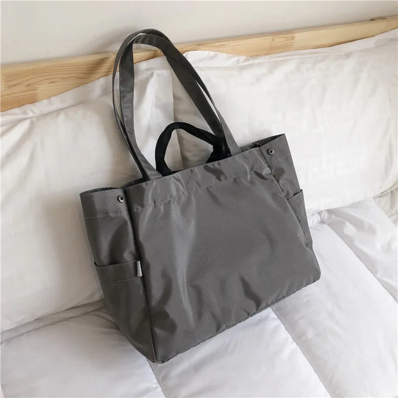 Casual Nylon Tote Women Shoulder Bags Crossbody Bag Lady Big Shopper Bag
