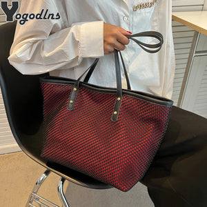 Casual Nylon Shoulder Bag Top Handle Large Capacity Handbag