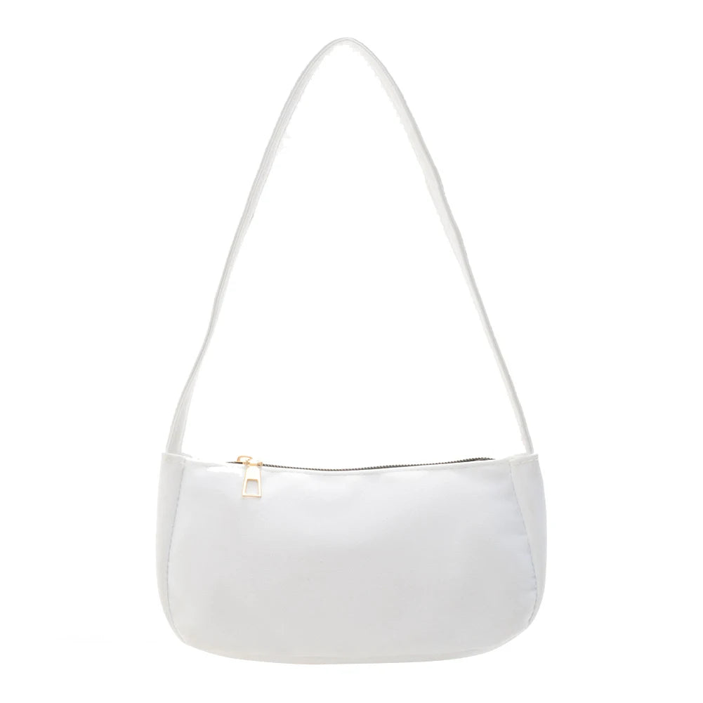 Casual Nylon Top-handle Pouch Female Handbag Tote Bag Clutch Daily Bag
