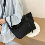 Casual Nylon Waterproof Handbag Women Large Capacity Shoulder Top-handle Bag