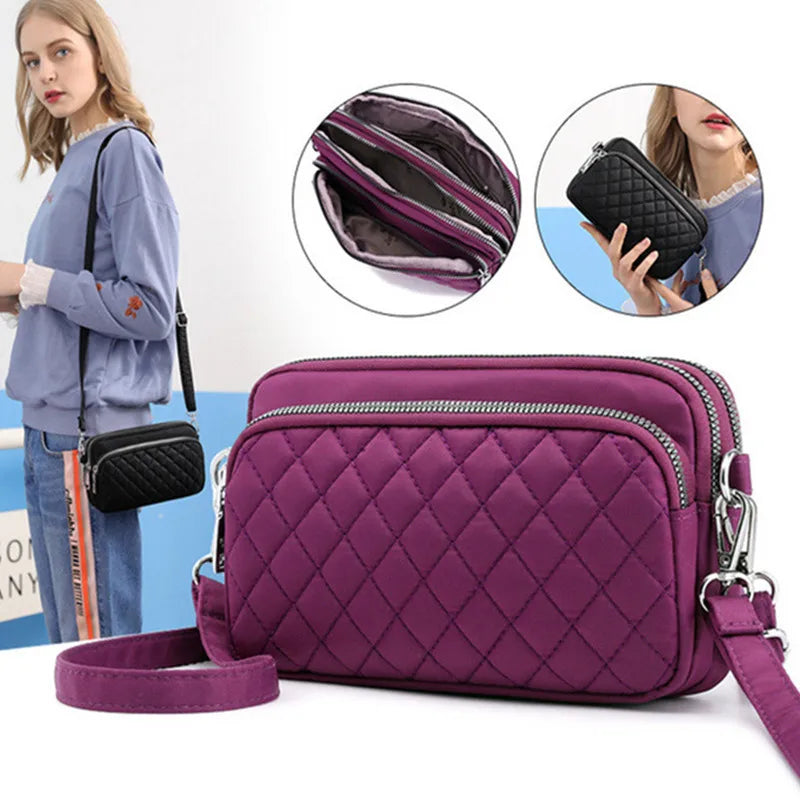 Casual Waterproof Shoulder Bag for Men and Women