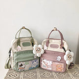 Casual Nylon Women Backpack PVC Shoulder Bags for Ladies Handbags
