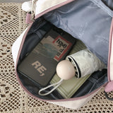 Casual Nylon Women Backpack PVC Shoulder Bags for Ladies Handbags