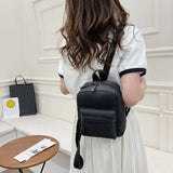 Nylon Mini Backpack for Women Small School Bags Shoulder Handbags