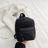 Nylon Mini Backpack for Women Small School Bags Shoulder Handbags