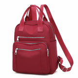 Casual Oxford Backpack Waterproof Nylon School Bag for Teenage Girls