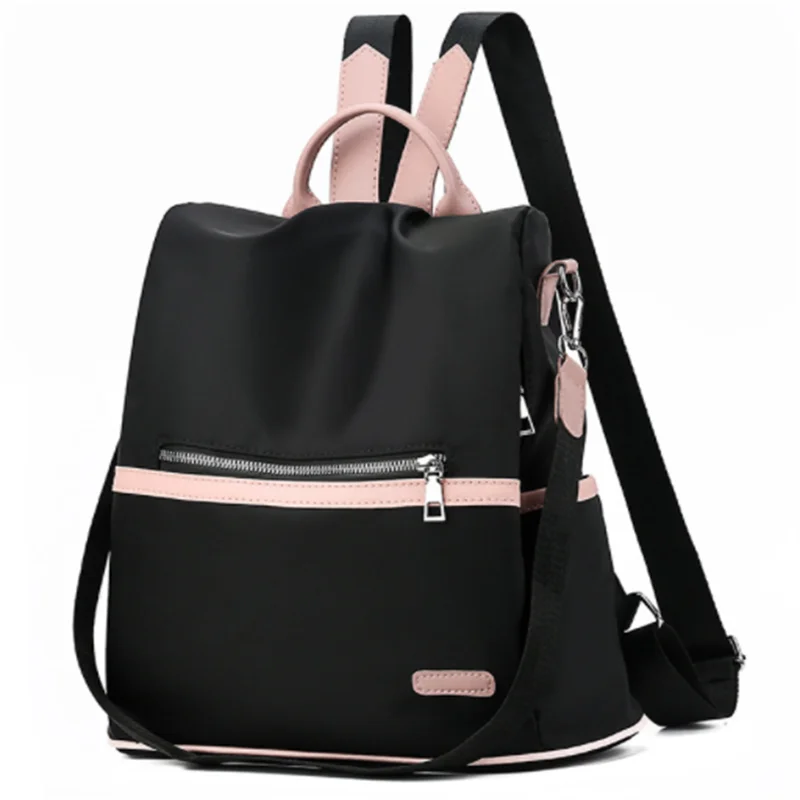 Casual Oxford Backpack Women School Bag Waterproof Nylon School Bags