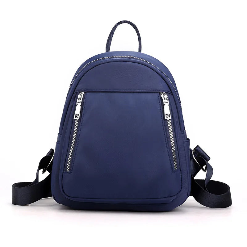 Casual Oxford Backpack Women Travel Waterproof Nylon School Bags