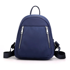 Casual Oxford Backpack Women Travel Waterproof Nylon School Bags