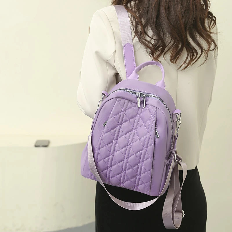 Casual Oxford Backpack Women Waterproof Travel School Bags Teen Girls