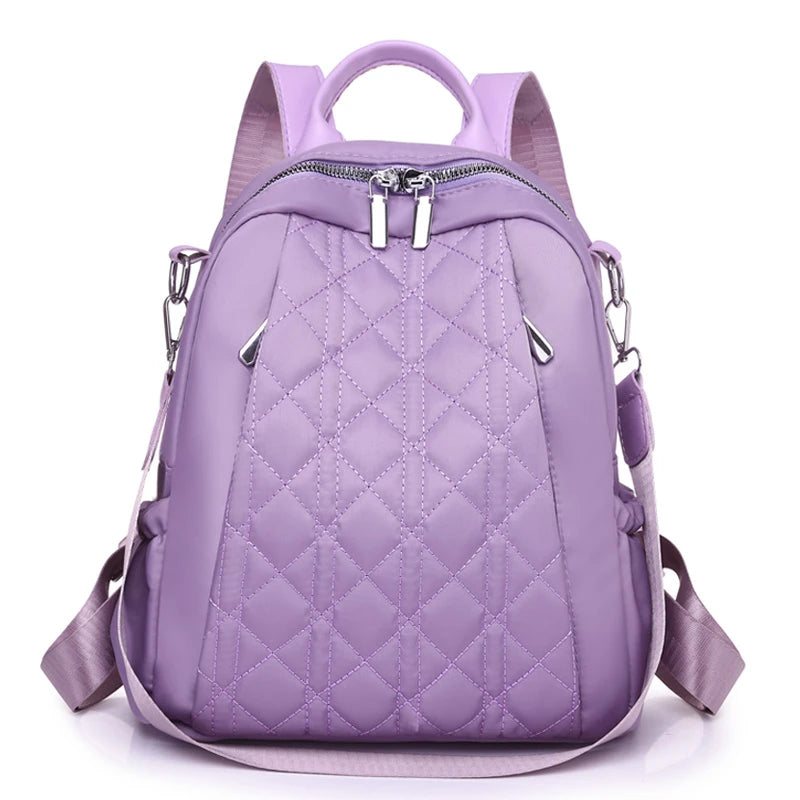 Casual Oxford Backpack Women Waterproof Travel School Bags Teen Girls
