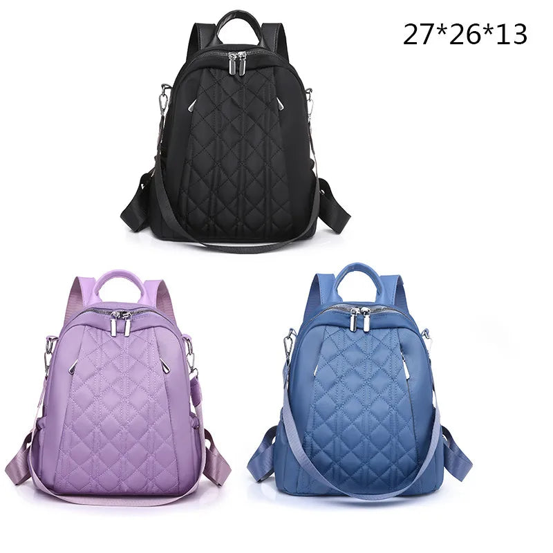 Casual Oxford Backpack Women Waterproof Travel School Bags Teen Girls