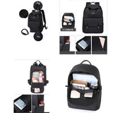 Casual Oxford Cloth Backpack Female Shoulder School Bookbags Women Daily Travel