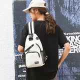 Casual Oxford Cloth Women Shoulder Bags Handbags Solid Crossbody Chest Bags