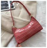 Women's PU Leather Sling Handbag Chain Shoulder Crossbody Bag