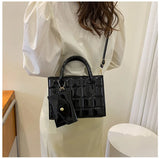 Casual Patent Leather Shoulder Bag for Women Crossbody Handbags