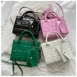 Casual Patent Leather Shoulder Bag for Women Crossbody Handbags