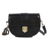 Casual Retro Women Shoulder Bags Strap Female Handbags Pu Leather Crossbody Mess