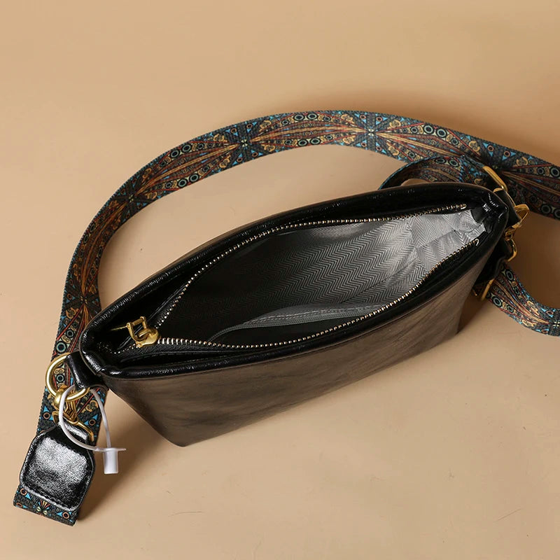 Casual Retro Mini Shoulder Bag Vintage Handbag Female Small Subaxillary Bags