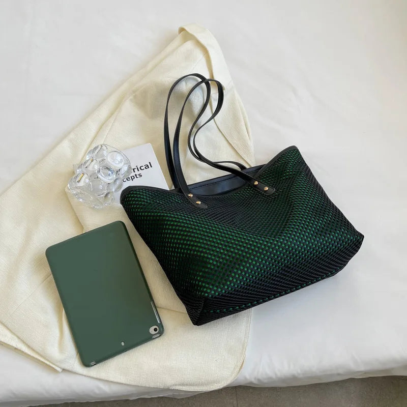 Casual Nylon Shoulder Bag Large Capacity Travel Handbag
