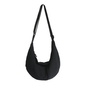 Casual Shoulder Bags Solid Women Bags Washed Canvas Packs