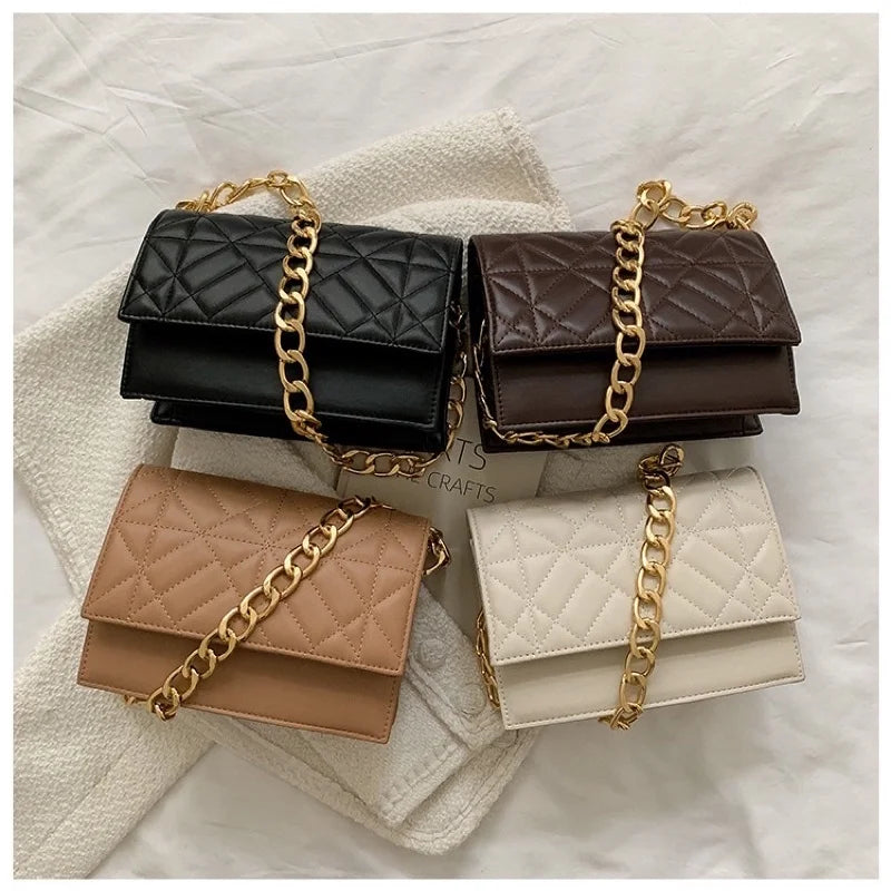 Casual Small Capacity Handbag Totes For Women Pu Leather Shoulder Bag