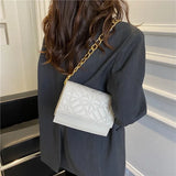 Casual Small Capacity Handbag Totes For Women Pu Leather Shoulder Bag