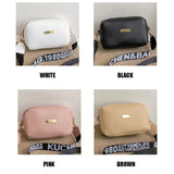 Casual Small Messenger Bag for Women Embroidery Shoulder Strap Female Bag