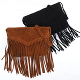 Casual Tassel Bag for Women Hip Hop Handbag Shoulder Bag Crossbody Bag
