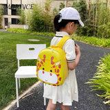 Kids Cartoon Animal Shape Hard Shell Rucksack