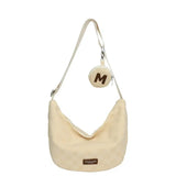 Casual Fabric Shoulder Side Bag for Women Lady Shopper Shopping Bags