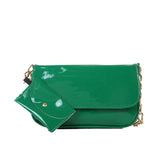 Casual Tassel Patent Leather Shopping Bag Women Totes Shoulder Bags Women Female