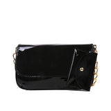 Casual Tassel Patent Leather Shopping Bag Women Totes Shoulder Bags Women Female