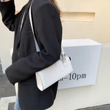 Casual Textured Small Square Bag Women Shoulder Bag