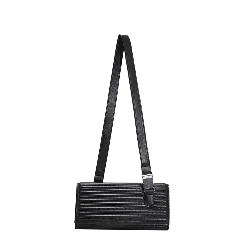 Casual Textured Small Square Bag Women Shoulder Bag