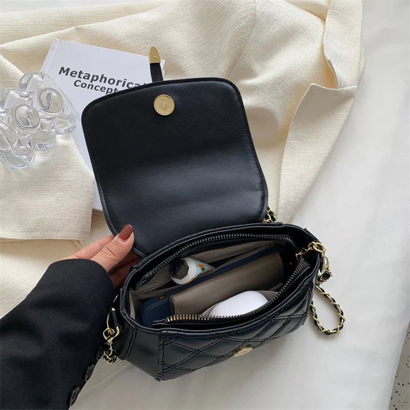 Casual Tote Crossbody Bag PU Leather Shoulder Bag