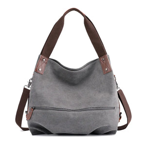 Casual Tote Women Handbag Shoulder Crossbody Bags Canvas High Capacity Ba