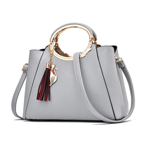Casual Trapeze Women Crossbody Bags Matte Leather Messenger Bag