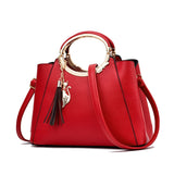 Casual Trapeze Women Crossbody Bags Matte Leather Messenger Bag