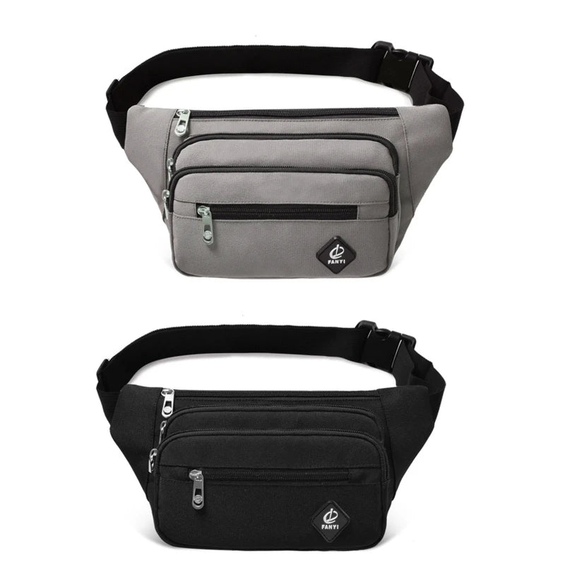 Casual Travel Bag Sling Chest Pouch Waist Belt Pack Crossbody Purse