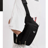 Casual Travel Bag Sling Chest Pouch Waist Belt Pack Crossbody Purse