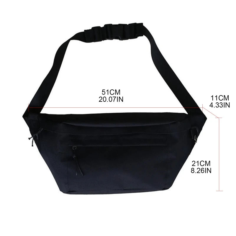 Casual Travel Bag Sling Chest Pouch Waist Belt Pack Bags Crossbody Pouches