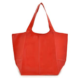 Casual Travel Handbags For Women Pouch PU Leather Large Capacity Totes