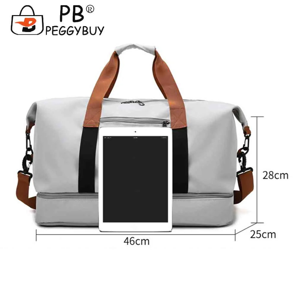 Casual Travel Handbags Large Capacity Shoulder Crossbody Bag Waterproof