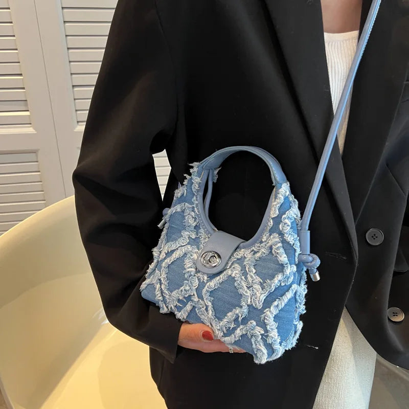 Casual Travel Hobo Bags Women Shoulder Crossbody Bag Female Underarm