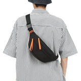 Casual Waist Bag Hip Pack Street Style Women Belt Bag Large Capacity Nylon Fanny