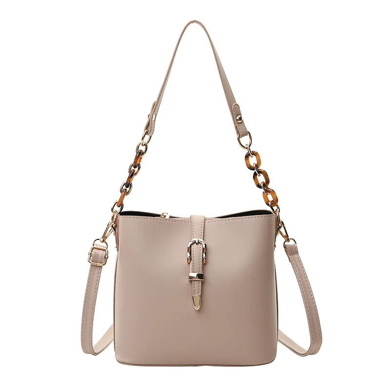 Casual Women's Bucket Bag Shoulder Bag Large Capacity