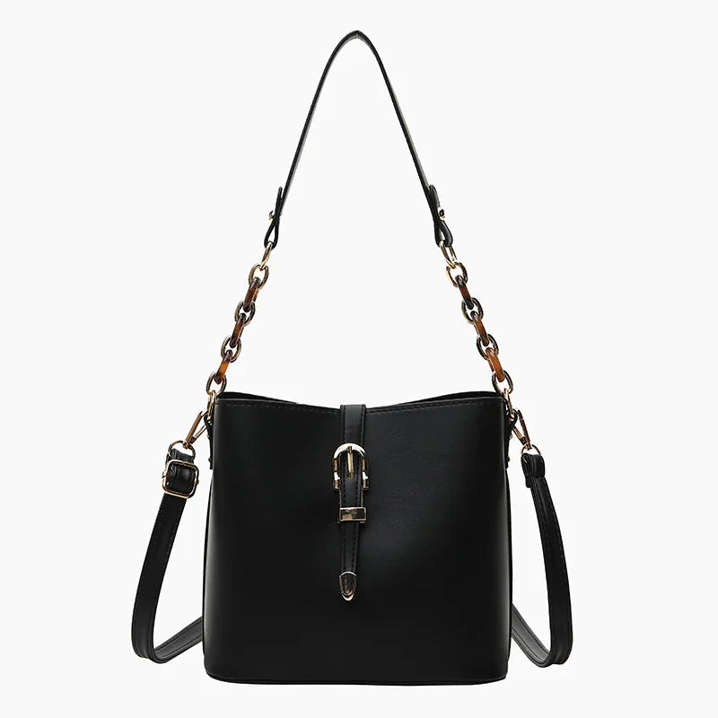 Casual Women's Bucket Bag Shoulder Bag Large Capacity